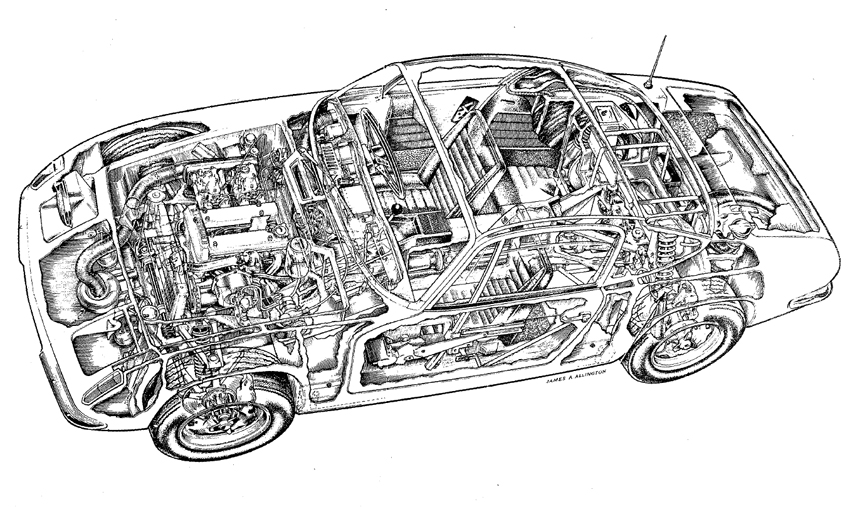 BMW Cutaway