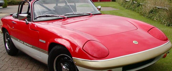 James’ 1972 Lotus Elan Sprint