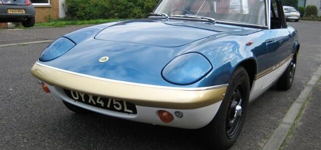 Alex’s 1973 Lotus Elan Sprint DHC